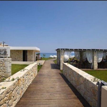 Detached Villa With Sea View Ханиоти Экстерьер фото